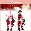 Inflatable Santa Claus Costume For Themed Party Stage Performance Fashion Gift