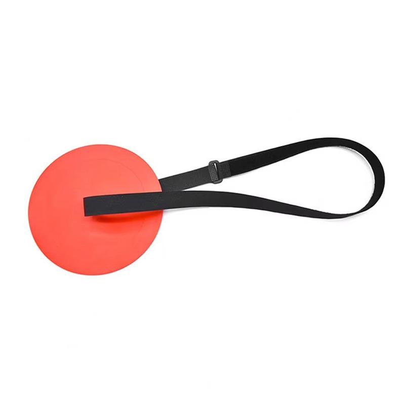 6" Soccer Goal Target Training Discs Adjustable Flat Spot Markers to Improve Football Shooting Accuracy for Practice