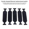 50pcs Fabric Felt Cloth for Vinyl Squeegee No Scratch Car Wrap Film Felt Buffers Carbon Fiber Card Scraper Window Tint Tool Edge
