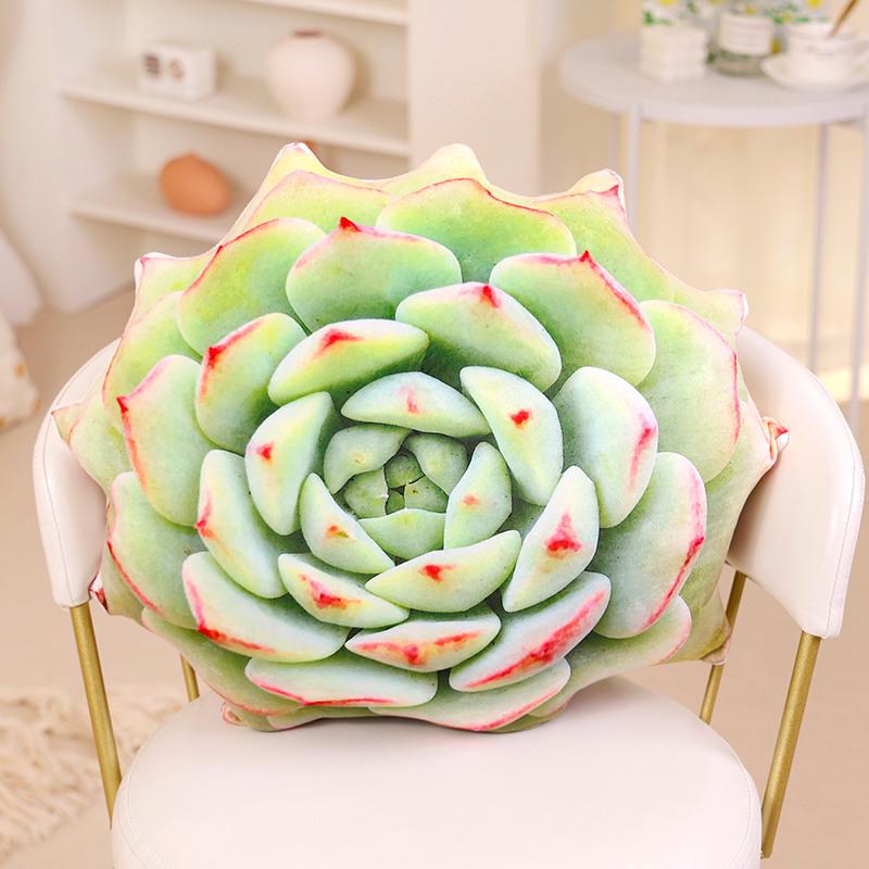 Cuscino Peluche Succulenta Stile Ins - Cuscino Creativo per Ufficio & Regalo