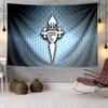 Celta Vigo Crest Glowing Tapestry, Unique Design Tapestry, Wall Decor for Bedroom,Livingroom, Playroom,Heartwarming Fan Holiday Gifts