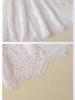 Ladies' Layered Sweatshirt with Lace Midi Skirt and Sweater Hem Cover for Spring & Autumn