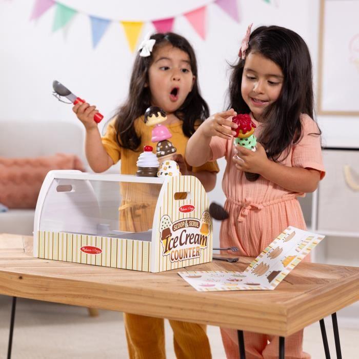 Jeu D'imitation - Distributeur De Glaces - 28 Pièces - Dès 3 Ans - Melissa & Doug