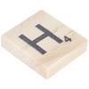 100PCS Wood Letter Tiles Wooden Alphabet Tiles A Z Capital Letters for Crafts, Pendants, Spell