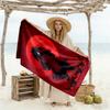 Naruto Character Customize Your Name Beach Towel Super Soft Microfiber Quickdry Fabric Perfect for Traveling Yoga Camping and Swimming
