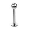 1Pc G23 Titanium Labret Lip Ring Tragus Cartilage Earring 16G Helix Ring Ear Stud Bar Rings Ear Piercing Body Jewelry