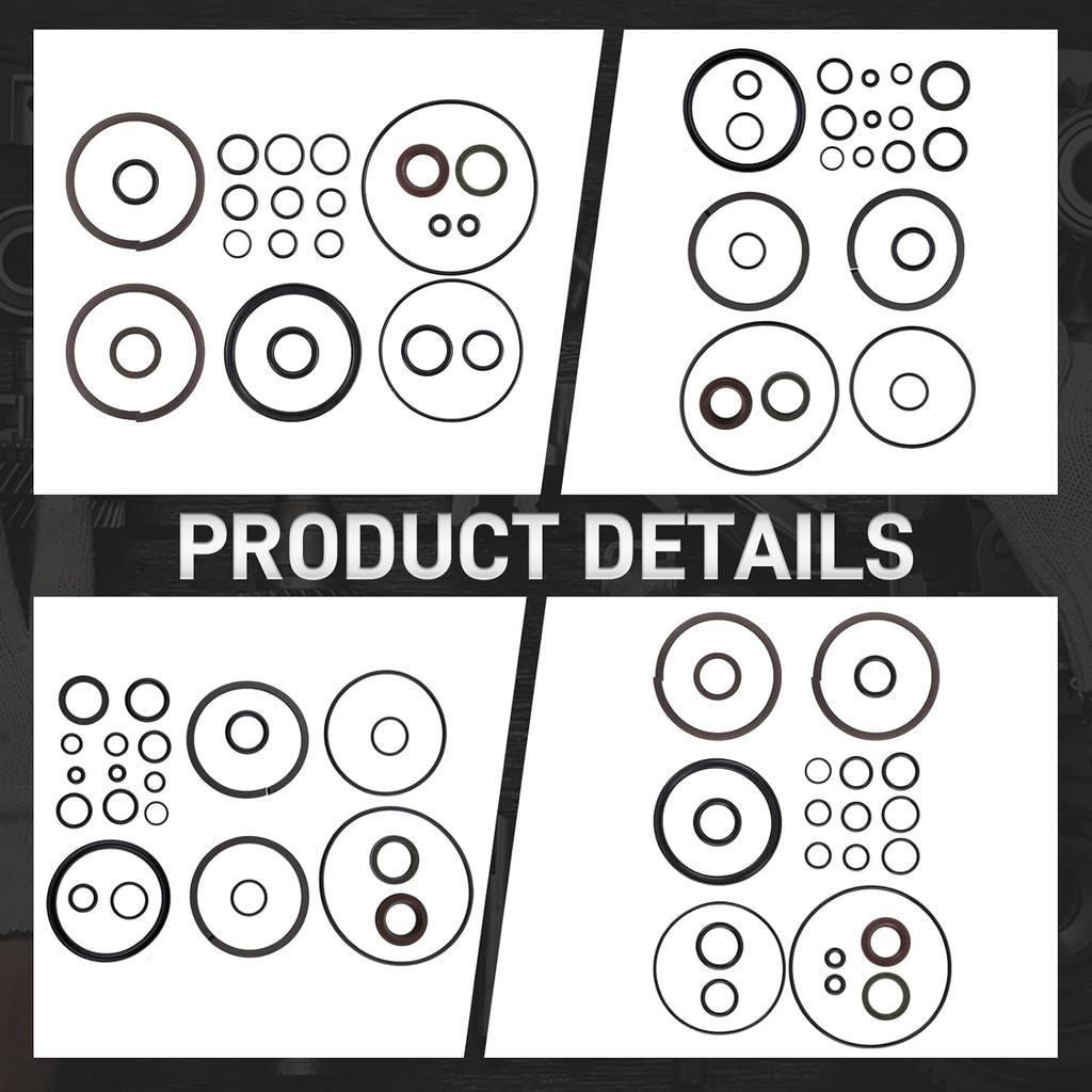 435567 Nové sady těsnění a O-kroužků pro trim a náklon Kompatibilní s BRP Johnson Evinrude 40 48 50 033566 0333496, 0912298, 091229, 0435567, 0339849