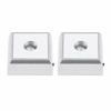 2er-Pack Batteriebetriebene LED-Lampenbasis 2 LEDs LED-Halter Ständer Display-Basis Kristallstatue