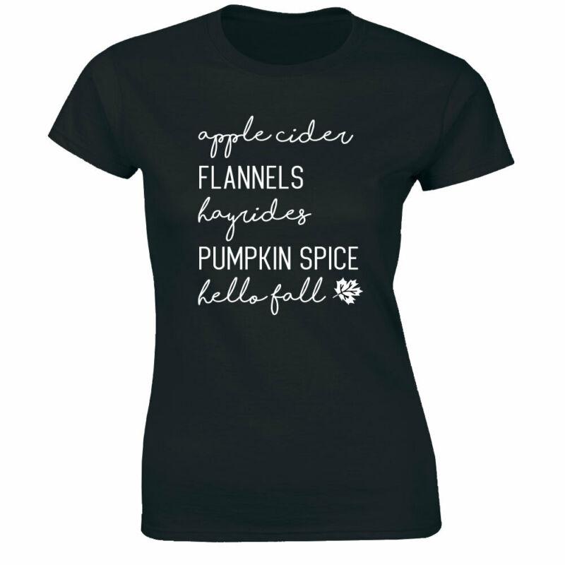 Apple Cider Flannels Hayrides Pumpkin 