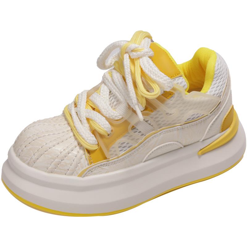 2025 New Designer Niche Platform Trendy Shoes Ins Trendy Casual Versatile Fashion Breathable Skateboard Shoes