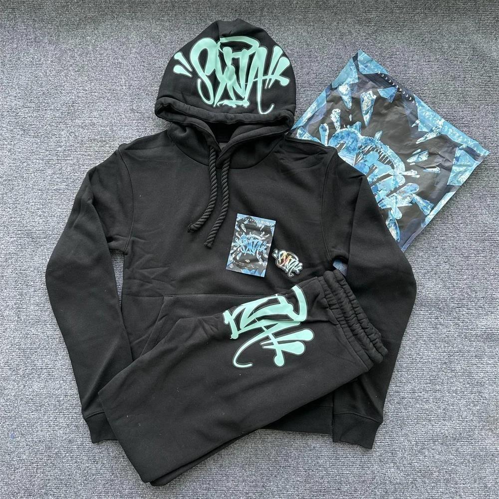 Women Jogging Men's Cotton Hoodie Jacket and Trousers Streetwear Coat Young Fashion Hooded Tops Pants