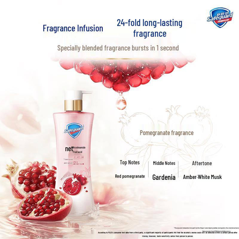 Safeguard Pomegranate Exfoliating Body Wash