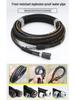High-Pressure Black Cat Car Washer with Explosion-Proof Rubber Hose, Single Layer Steel Wire, for Small & Medium Households (280/380)