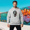 3D Print Skull Men's Sweatshirt Autumn Men's Hoodies Tops Trendy Versatile O-Neck Men's Long Sleeve Retro Fashion Men's Clothing