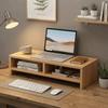 With Drawer Monitor Stand Riser Sturdy Structure Stable Support Desk Organizer Storage Rack Simple Design Storage Functions
