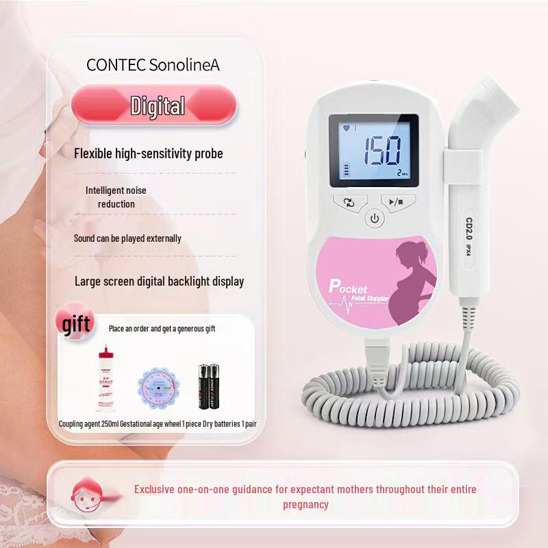 KANGTAI Home Doppler Fetal Heart Monitor for Pregnant Women