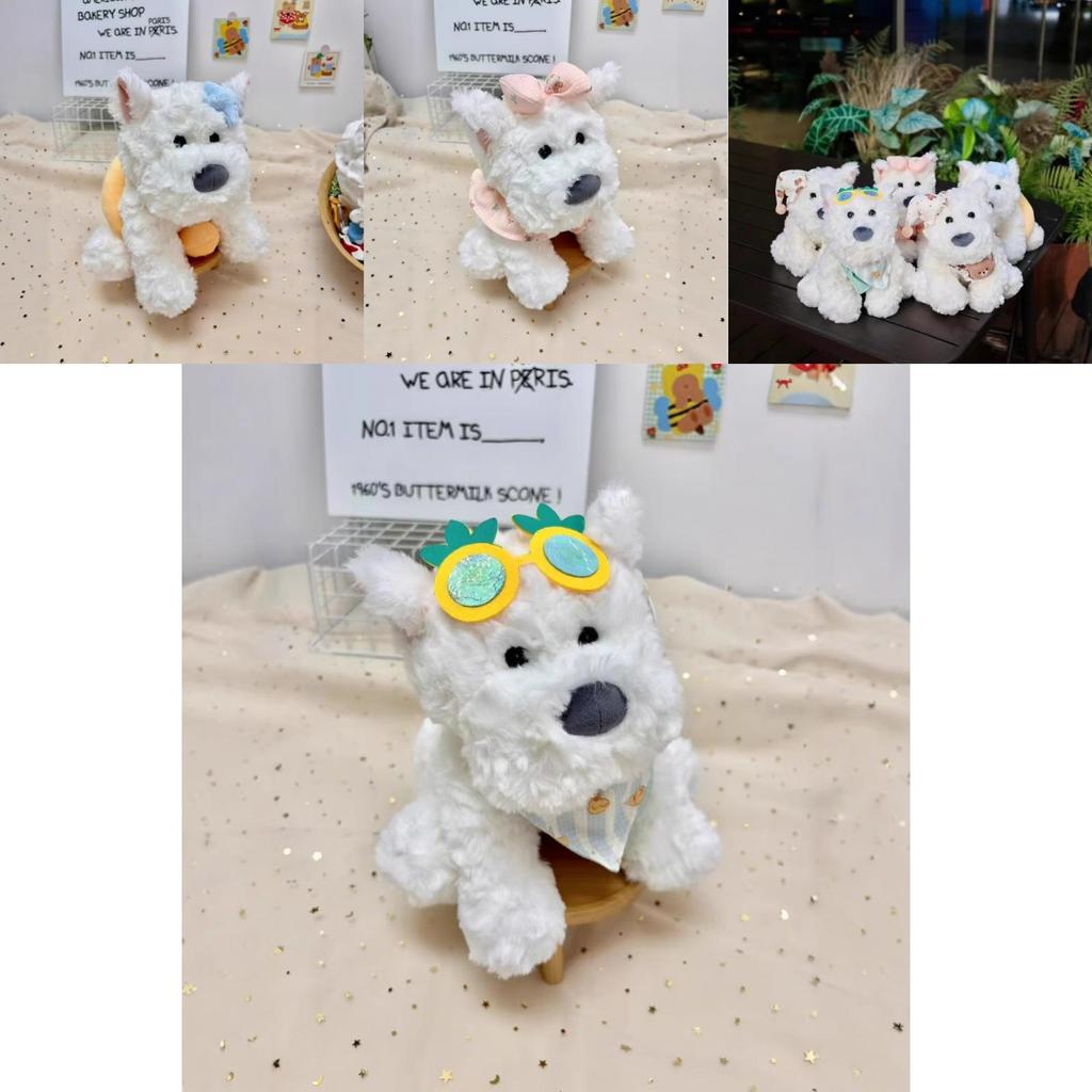 West Highland White Terrier Plush Toy Gift For Events And Decor