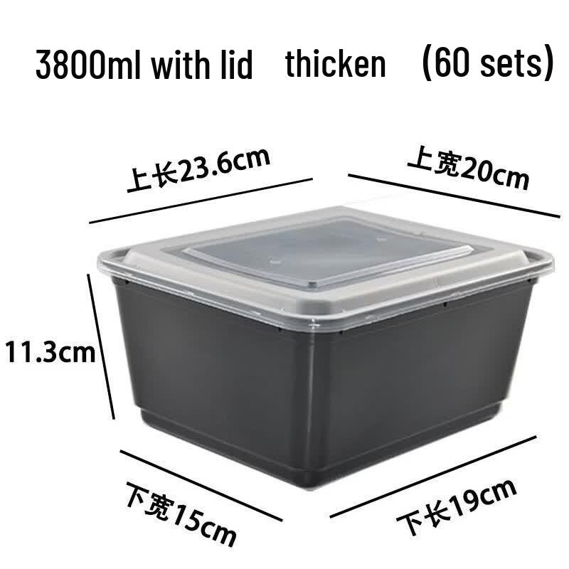 Sweet Elegance Disposable Round Plastic Food Containers