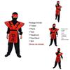Stunning Kids Ninjago Cosplay Costume Ideal For Halloween And Parties With Soft Fabric
