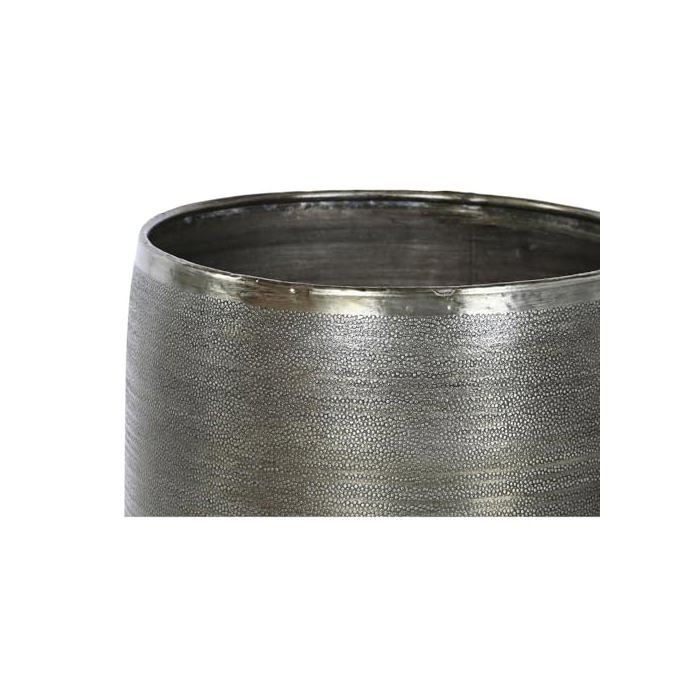 Set of Aluminium Planters - Home ESPRIT - 34.5x36x63 Cm - Multicoloured - Antique - Square - Outdoor Use