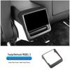 Tesla Model Y/3 Carbon Fiber Texture Center Console Trim Accessories