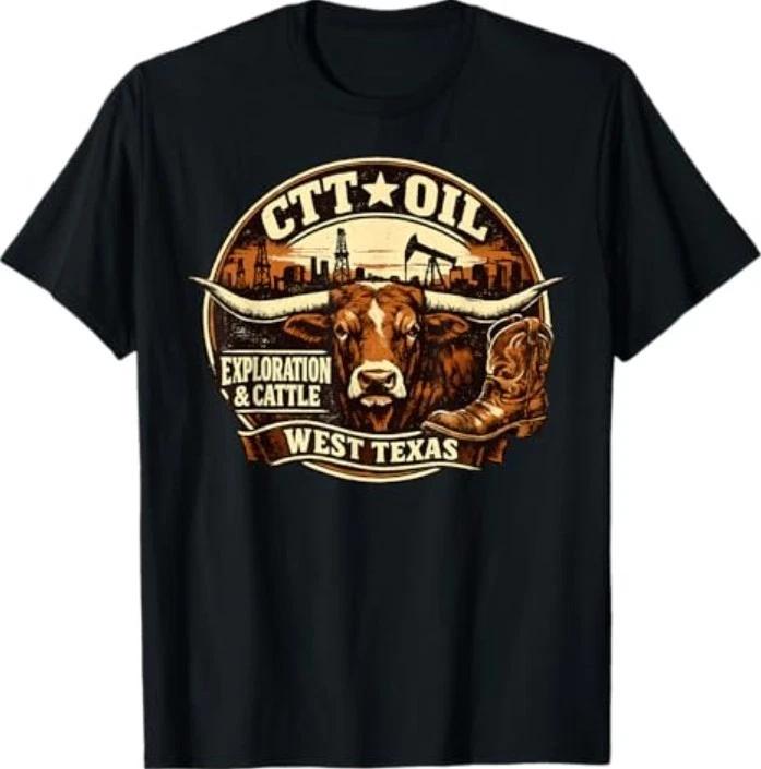 CTT Oil Exploration & Cattle Company Texas T-Shirt S