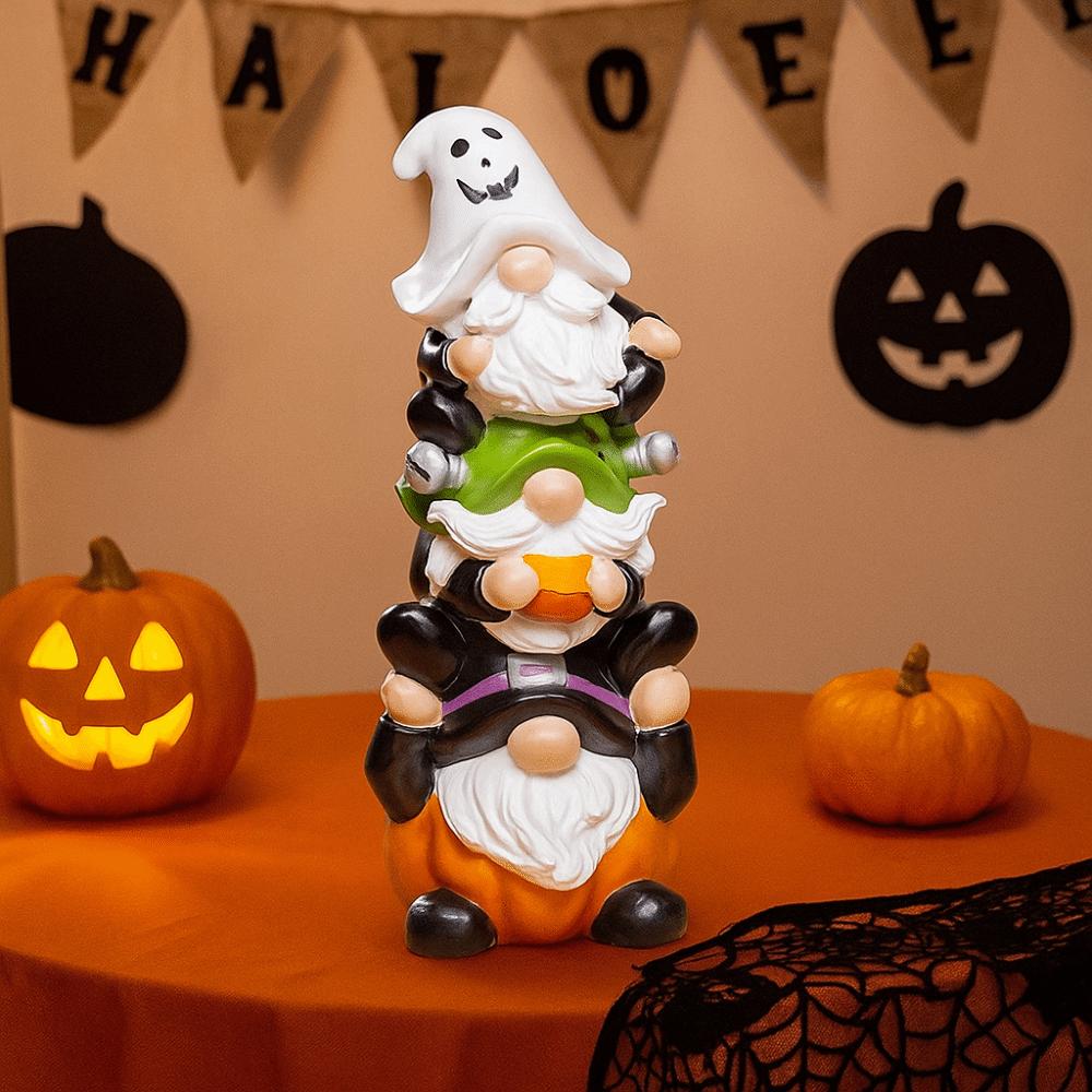 Handmade Halloween Statue Cartoon Garden Ornaments Creative Resin Crafts  Yard Ornament