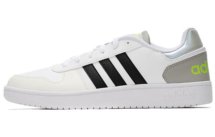 Adidas Hoops 2.0  White Grey Black  H01207 44