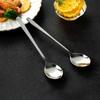 ZISIZ Premium 316L Stainless Steel Korean Style Dining Spoon