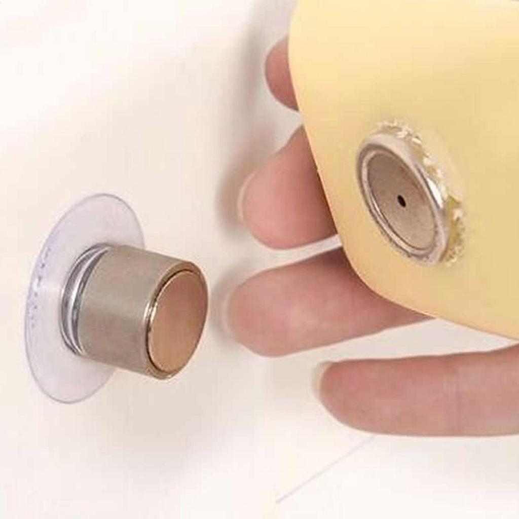 Wall Mounted Magnet Bathroom Magnetic Soap Holder Perforation-free Universal Soap Storage Rack Bathroom Soap Holder Supplies