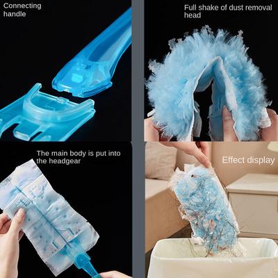 Refill Glitter Duster Magnet Disposable Duster Head Microfiber Hand Fluffy Duster Refill For Blinds PC Keyboard Desk Vanity Car