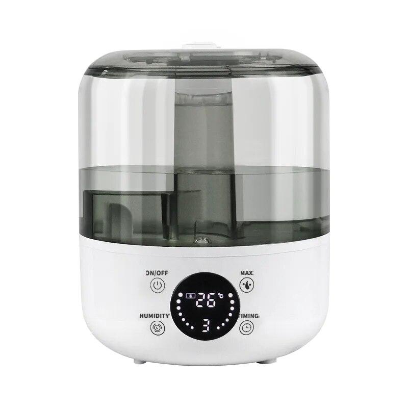 Household Large Capacity Humidifier Quiet Operation Remote Control Large Spray Humidification Machine with Aromatherapy Feature