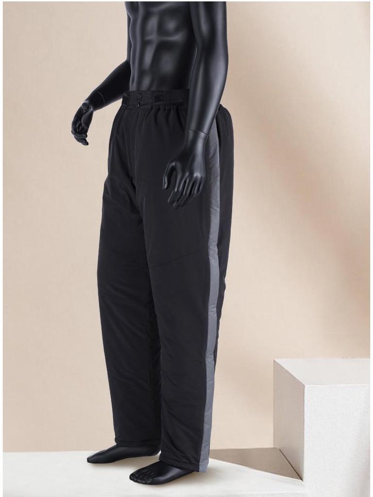 Herren Wasserdichte Winter Angelhose - Dicke, Warme, Schnelllösliche Baumwollhose mit Doppelreißverschluss und Plus Samt für den Außenbereich