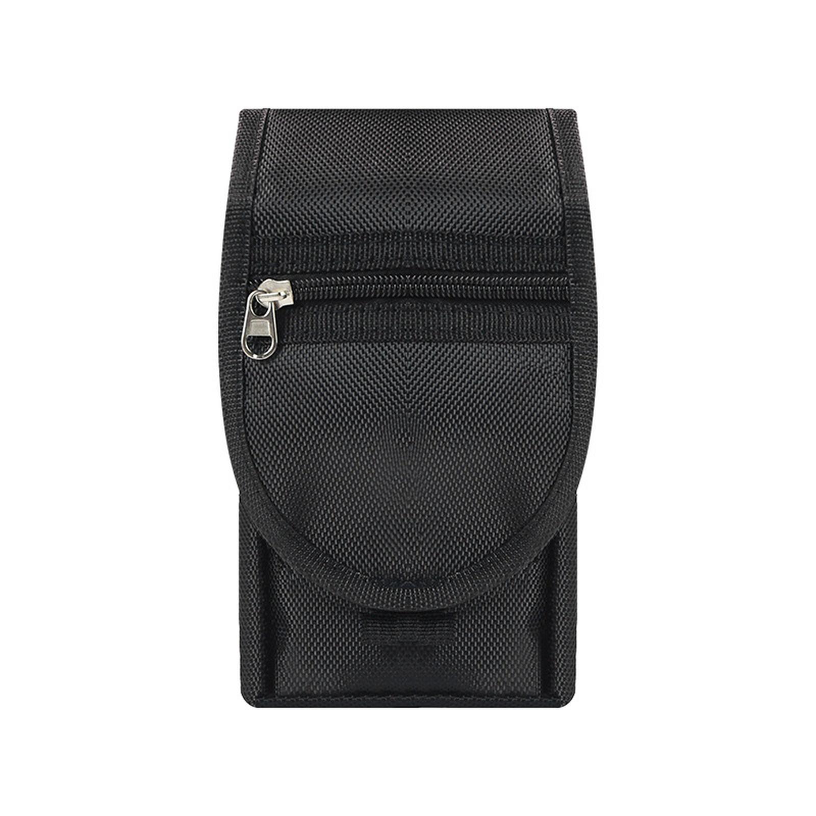 

Портативная поясная сумка, откидная крышка, поясной ремень, портативная поясная сумка для ношения мужчинами и женщинами, повседневная поясная сумка One Size чёрный