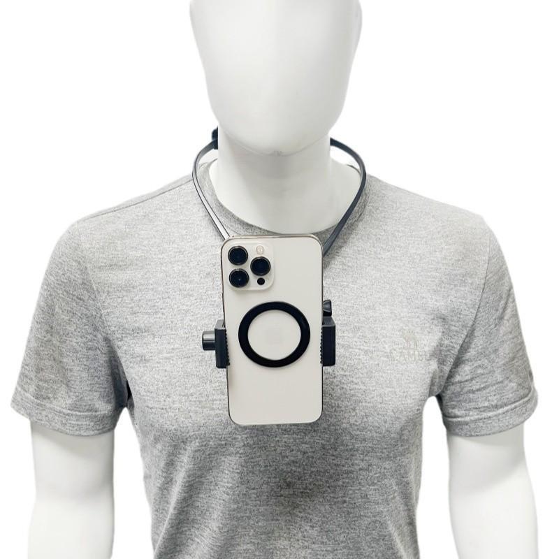Halsmontage-Handyhalter Lanyard Aufhängung Halterung Verstellbar First-Person-Aufnahme Ständer Für Outdoor-Sportaufnahmen