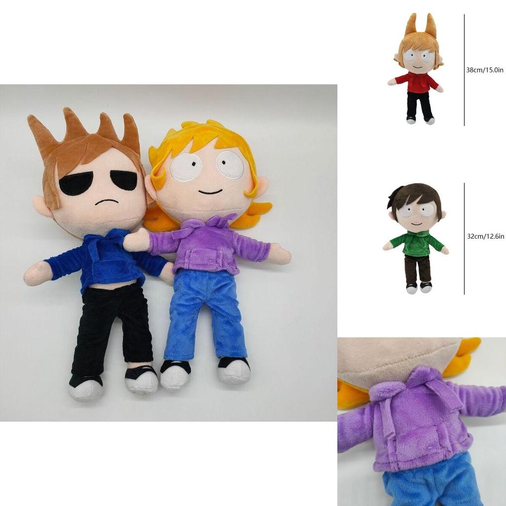 Bambola di Peluche Esclusiva di Eddsworld Giocattolo Morbido Riempito Per Elegante Decorazione della Casa