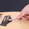 Zinc Alloy Folk Guitar Nail Puller Maintenance Pulling Zinc Alloy String Winder Removal Repair Guitar Bridge Pin Remover
