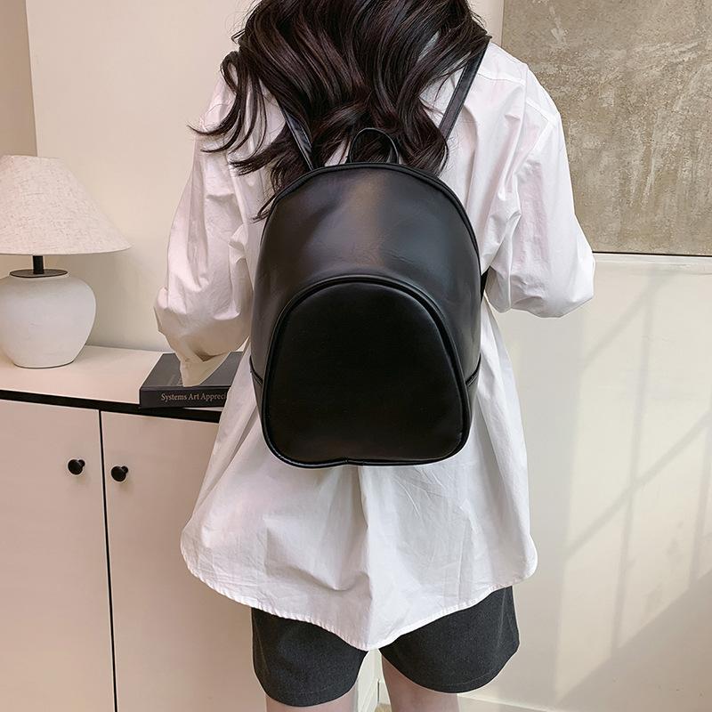 Schoolbag commuting spring simple ins style new fashion small backpack backpack 1011 simple shoulder bag going out niche