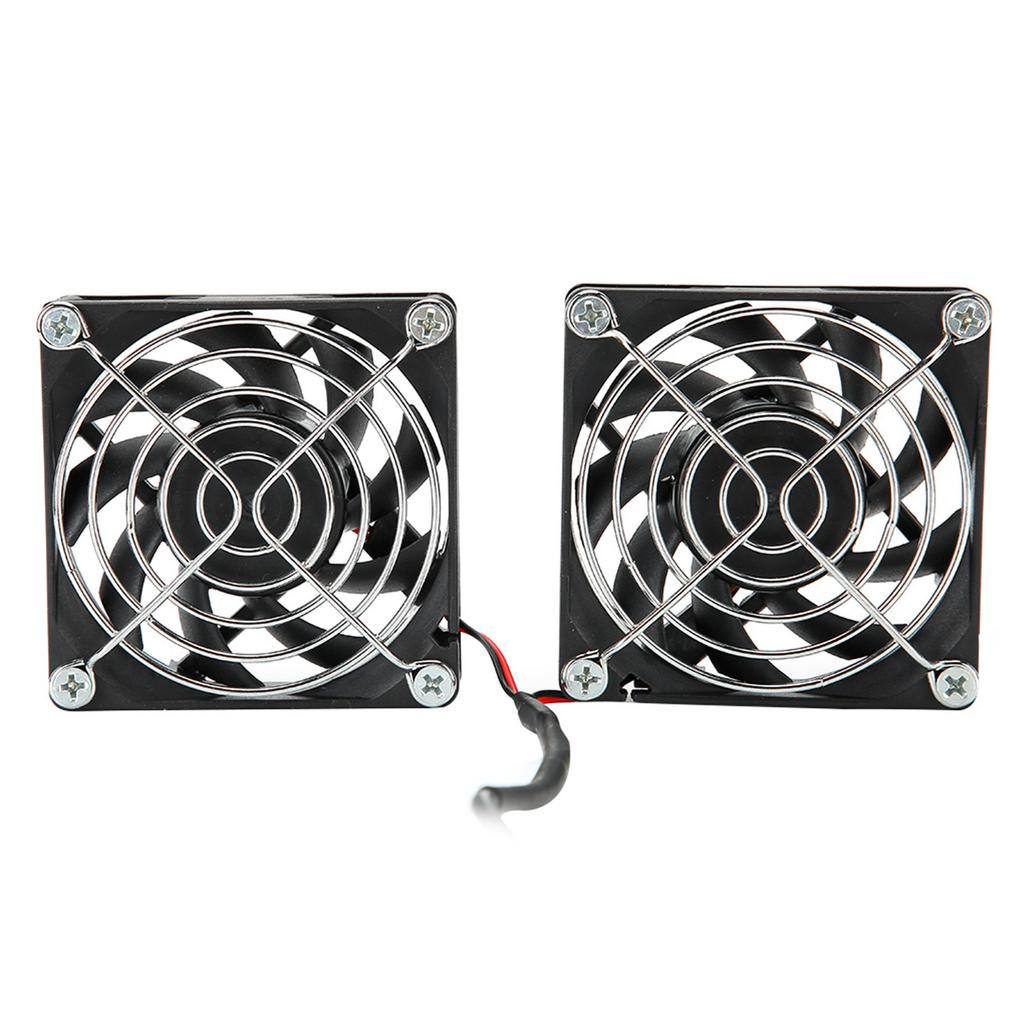5V USB Power Cooling Dual Fan Router Heat Dissipation Cooler for RTAC68U AC86U EX6200 Tengda AC15