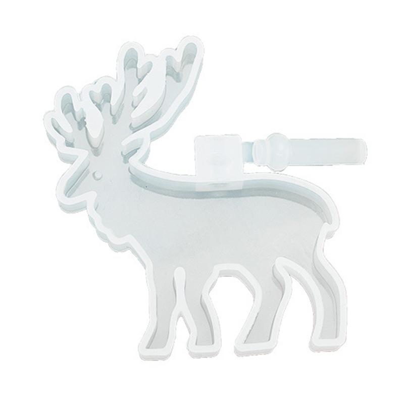 Diy Crystal Epoxy Mold Christmas Tree/Santa Claus/Snowman Listing Decoration Christmas Material Ornaments Silicone Mold 1