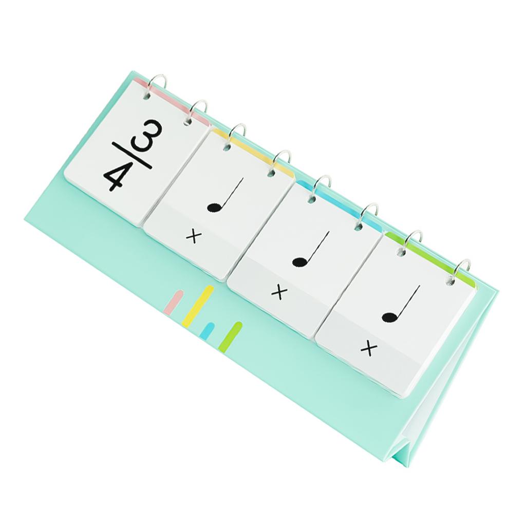 Rhythm Flashcard Note Training Card Piano Rhythm Training Cards Music Teaching Props Music Rhythm Learning Tools