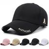 Classic Baseball Hat With Embroidered Letters And Breathable Design For All Seasons