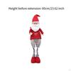 Christmas Figure with Movable Legs, Festive Ornament for Home Decor