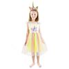 Costume for a fancy dress party, unicorn dress, Pegasus dress, fairy tale characters, size 130. Costume for a girl, unicorn outfit, size 130.