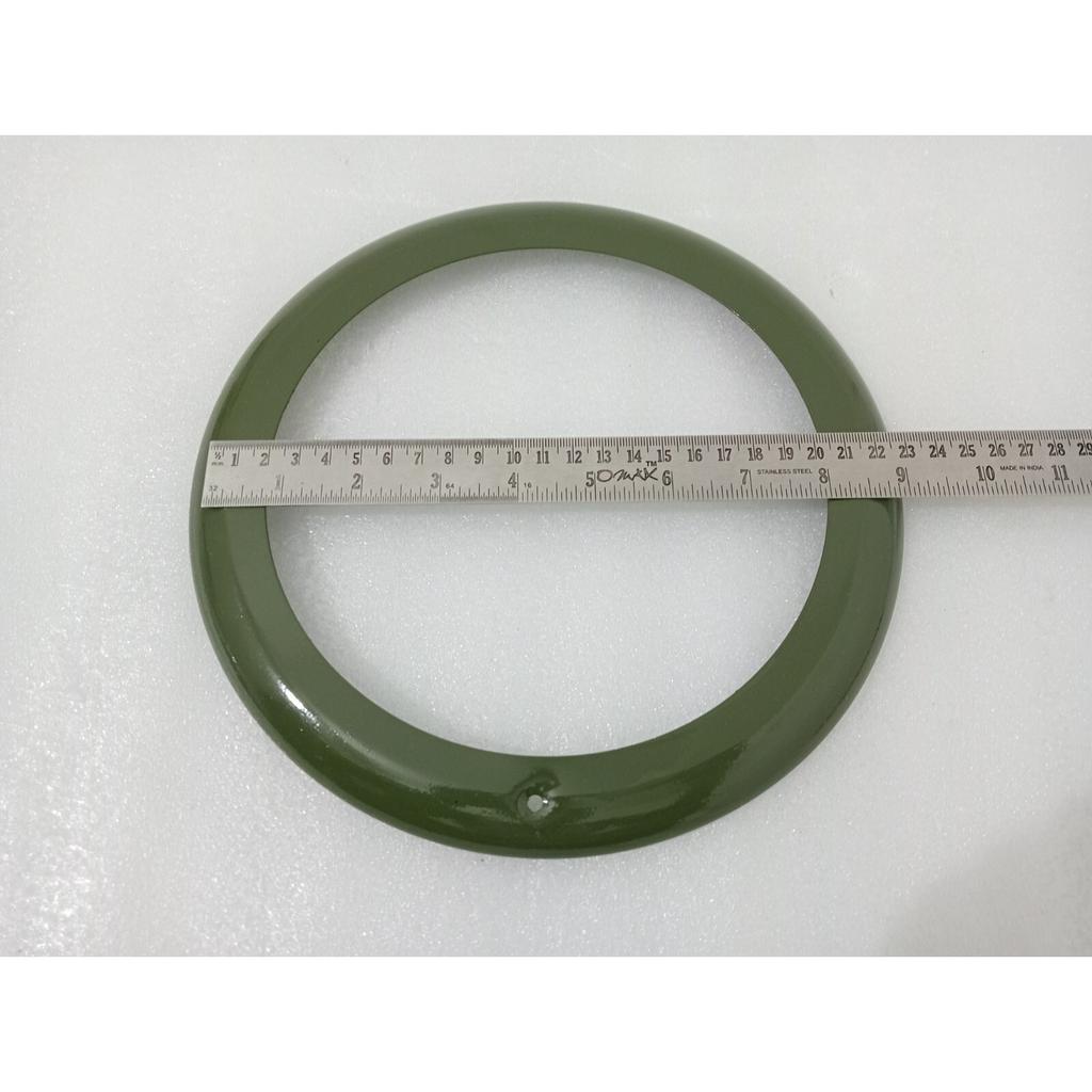 Headlight Outer Bezel Set Military Green Willys 46-53 CJ-2A CJ-3A JEEPS |Fit For