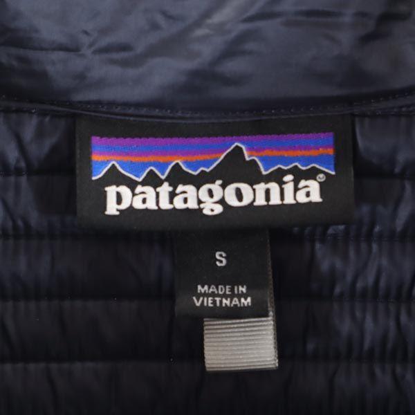 patagonia Outdoor 28566 Cotton filling Nylon jacket S Navy system Women Used
