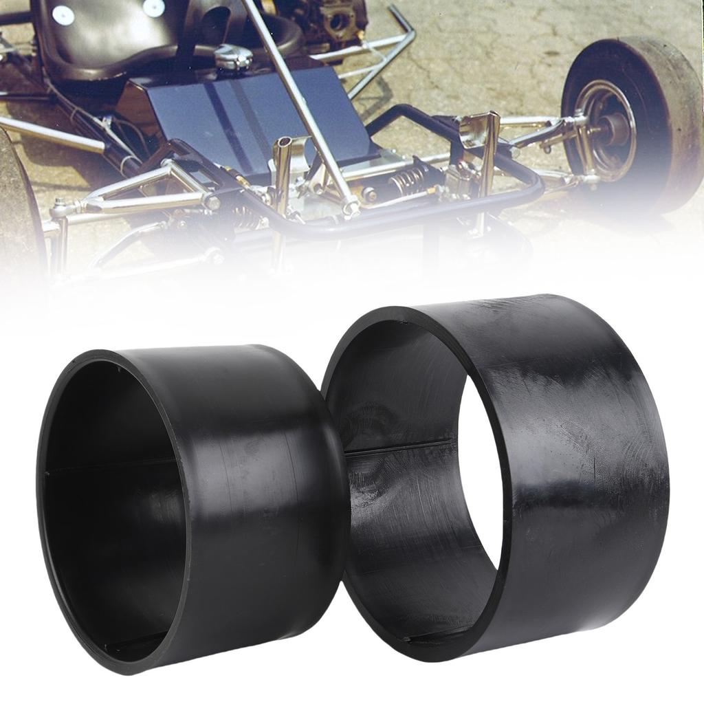 2 ST 10x4.50-5 Fram- och 11x7.10-5 Bakre PVC-däckhylsa Minskar Grepp för Drift Trikes Gocarts Drifting Scooters
