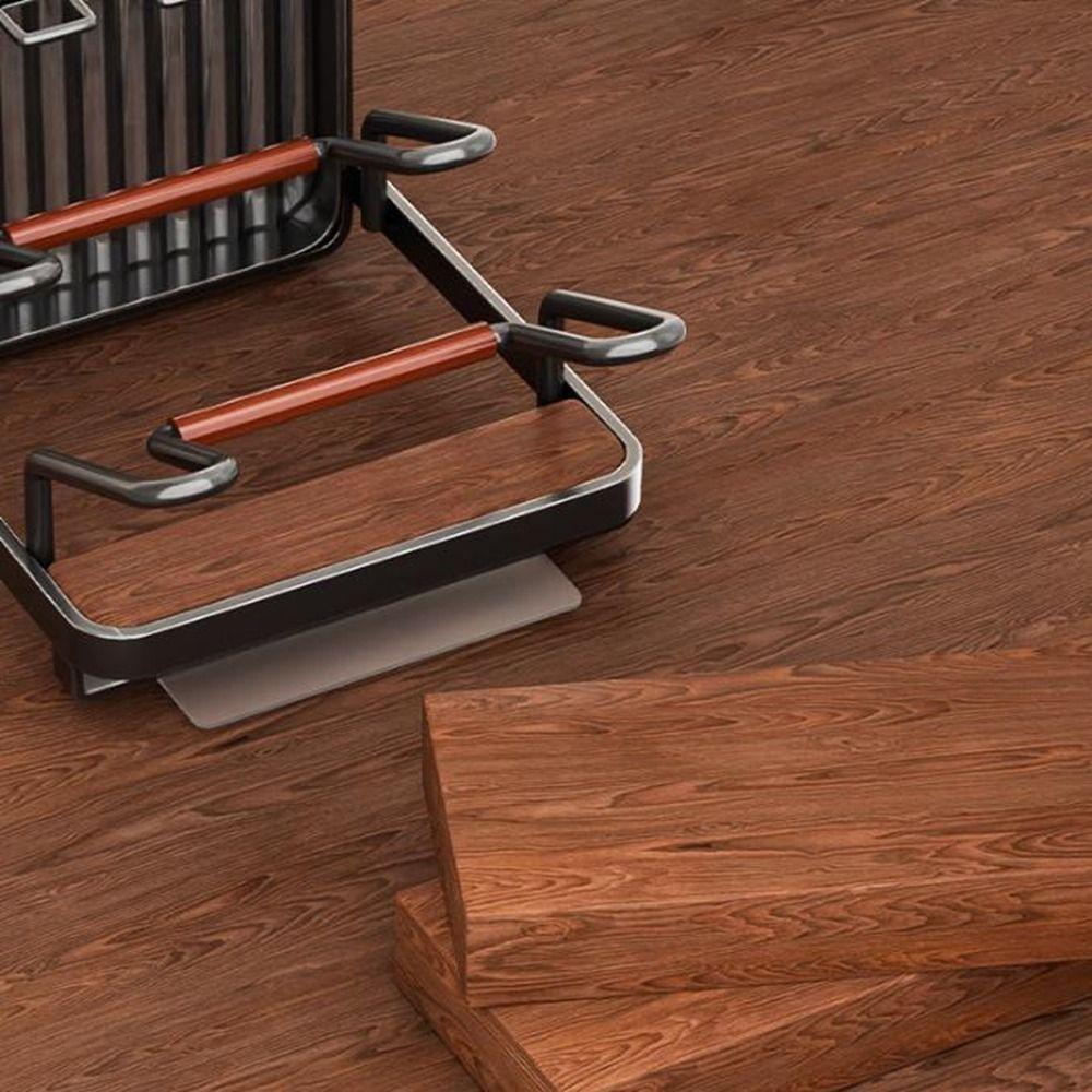 Carbon Steel Pot Lid Rack Rustproof Stable Cutting Board Holder Removable Drip Tray Space Saving Chopping Board Organizer
