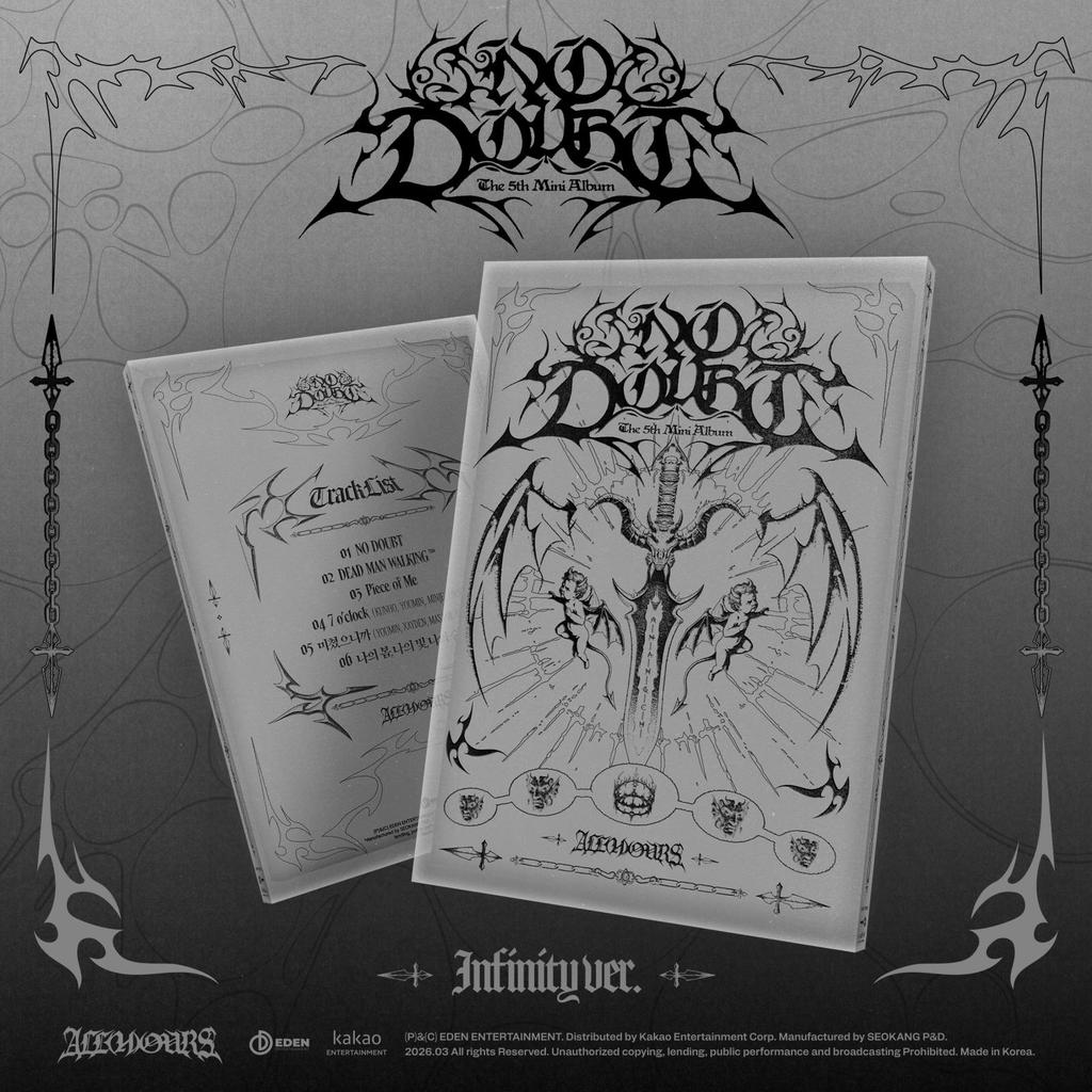 ALL(H)OURS 5th Mini Album [NO DOUBT]