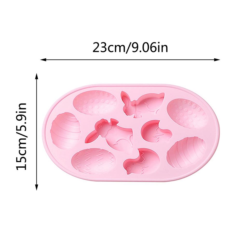  Silicone  Easter Day Series Chocolate Baking Epoxy 